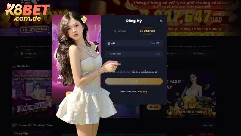Chuẩn bị trước khi đăng ký K8BET